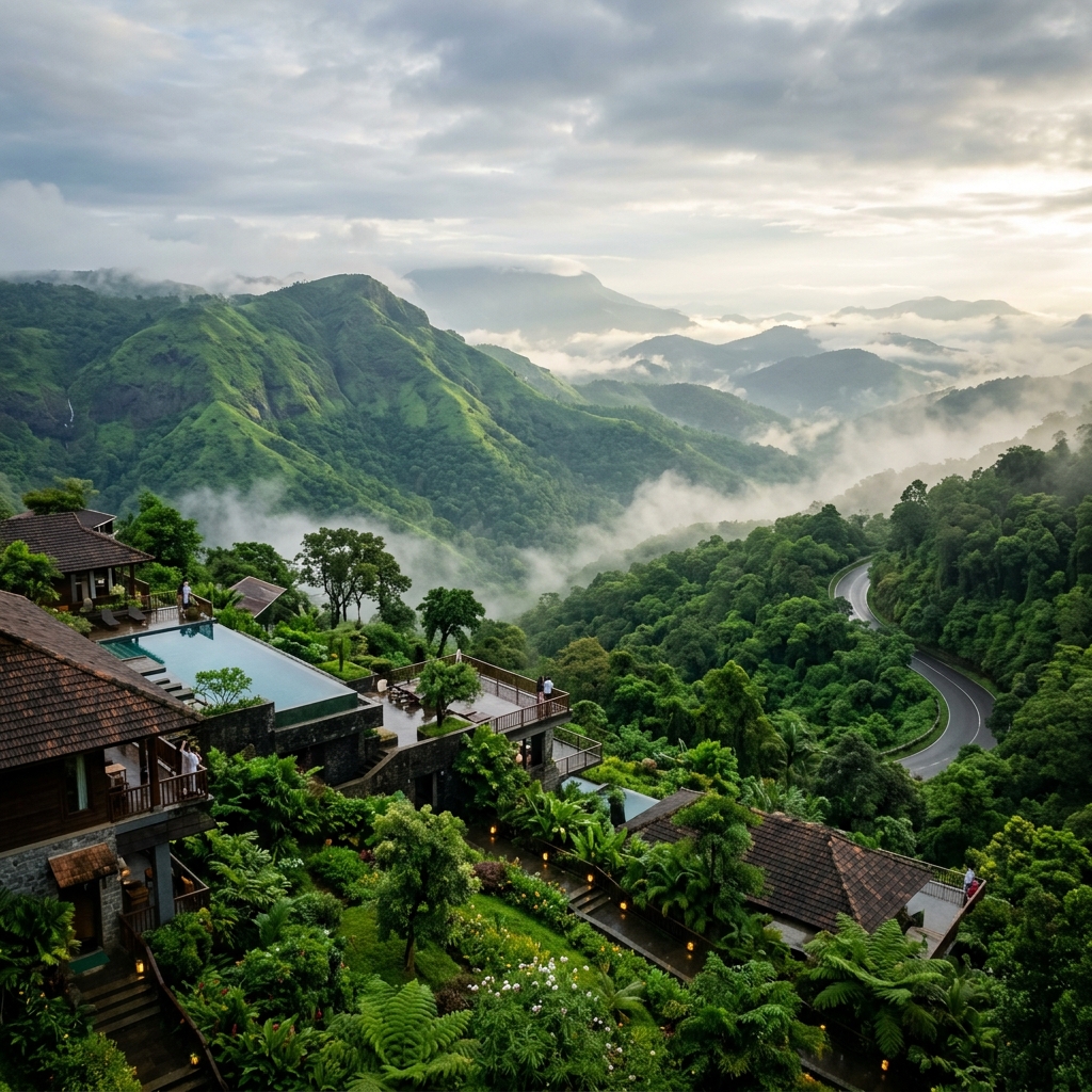 Yamora green mountain landscape